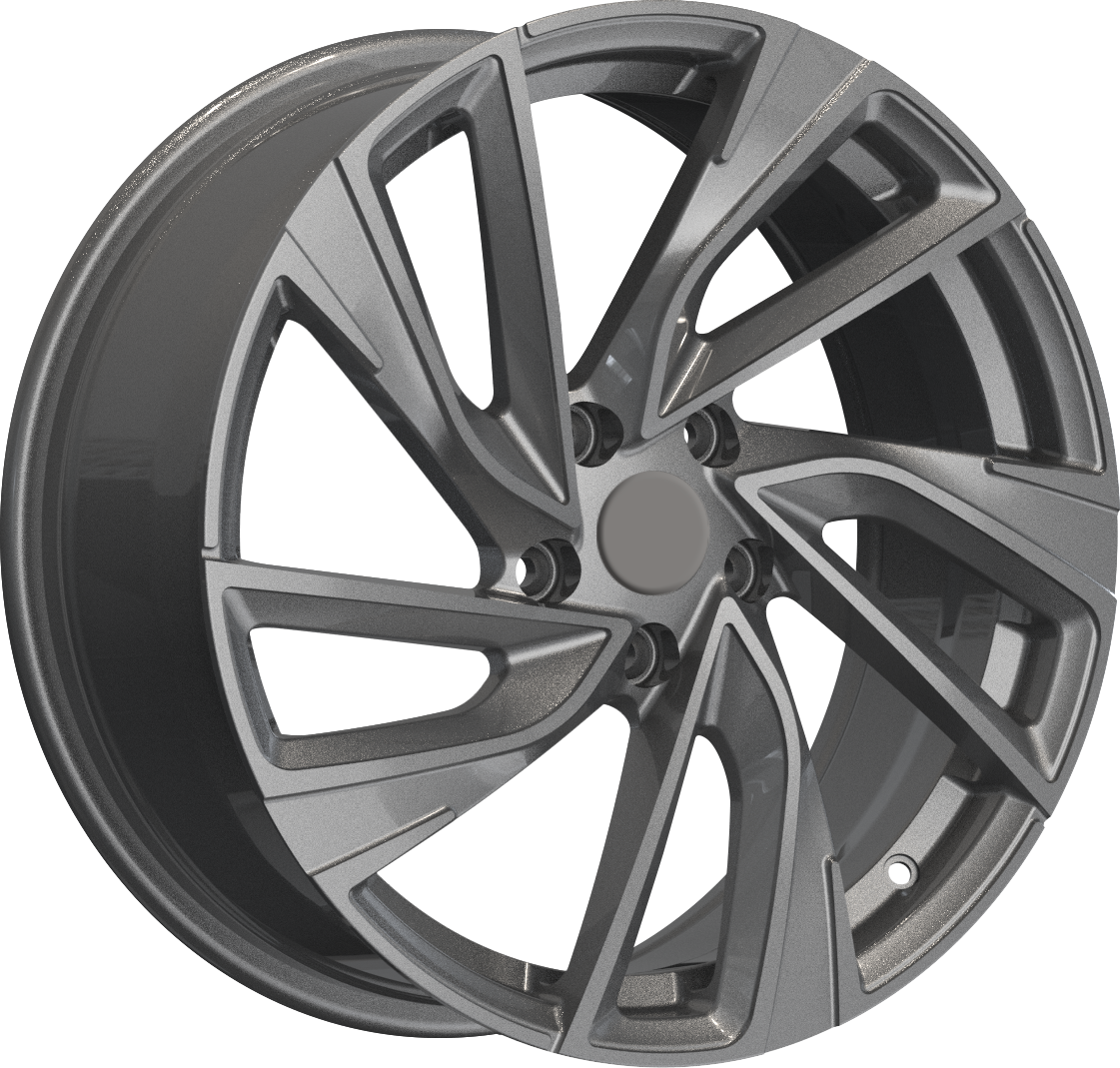 YKW Replicas VR1 Gloss Gunmetal 18x7.5 5x112 et42 57.1
