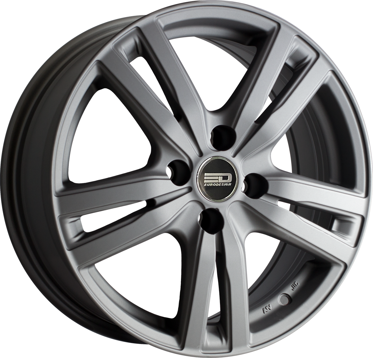Euro Design (EFS) Ottano - EFS Matte Gunmetal 15x6 4x100/4x114.3/4x98 et35 67.1