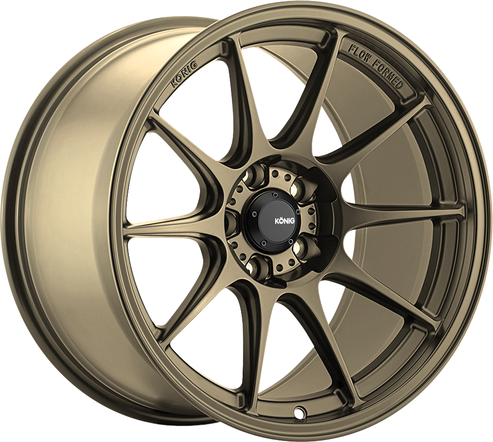 Konig Dekagram Gloss Bronze 17x9 5x100 et40 73.1