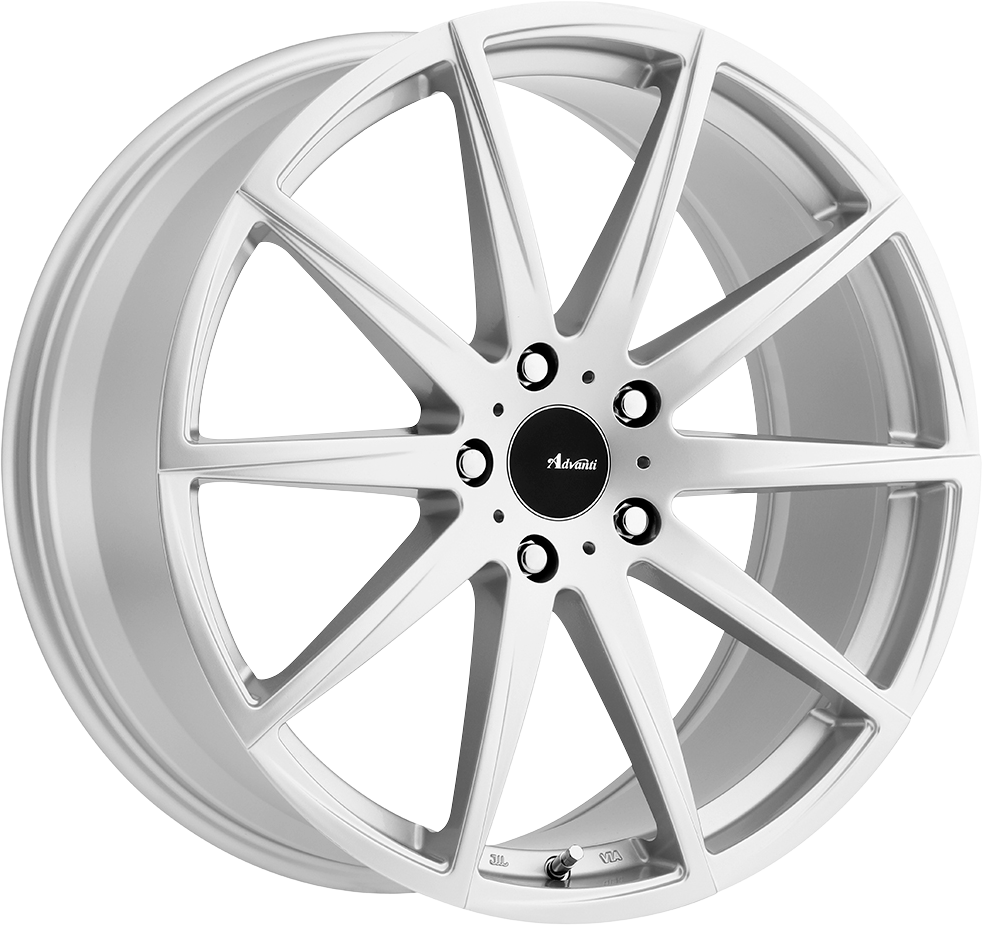 Advanti Dieci Bright Silver 19x9.5 5x120 et35 74.1