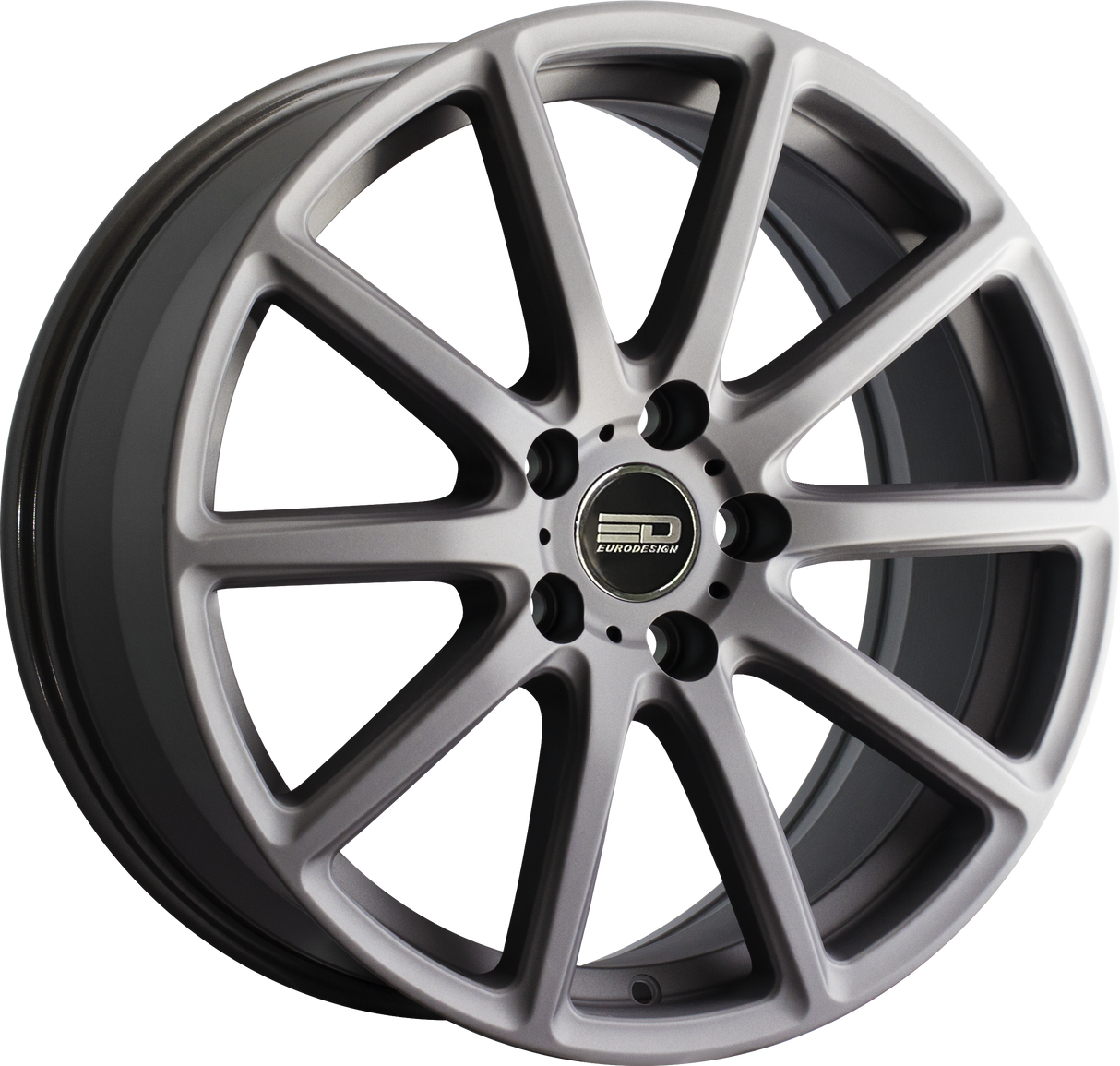 Euro Design Legend Matte Gunmetal 17x7.5 5x120 et35 72.6