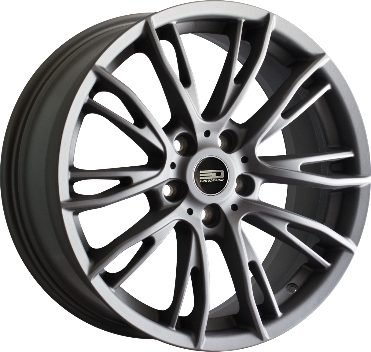 Euro Design Venice Matte Gunmetal 18x8 5x120 et35 72.6