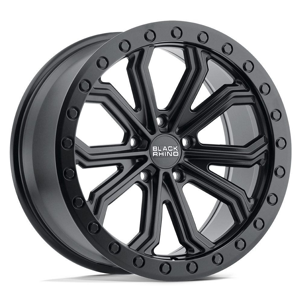 Black Rhino TRABUCO MATTE BLACK 22X10 5x130 et35 84.1