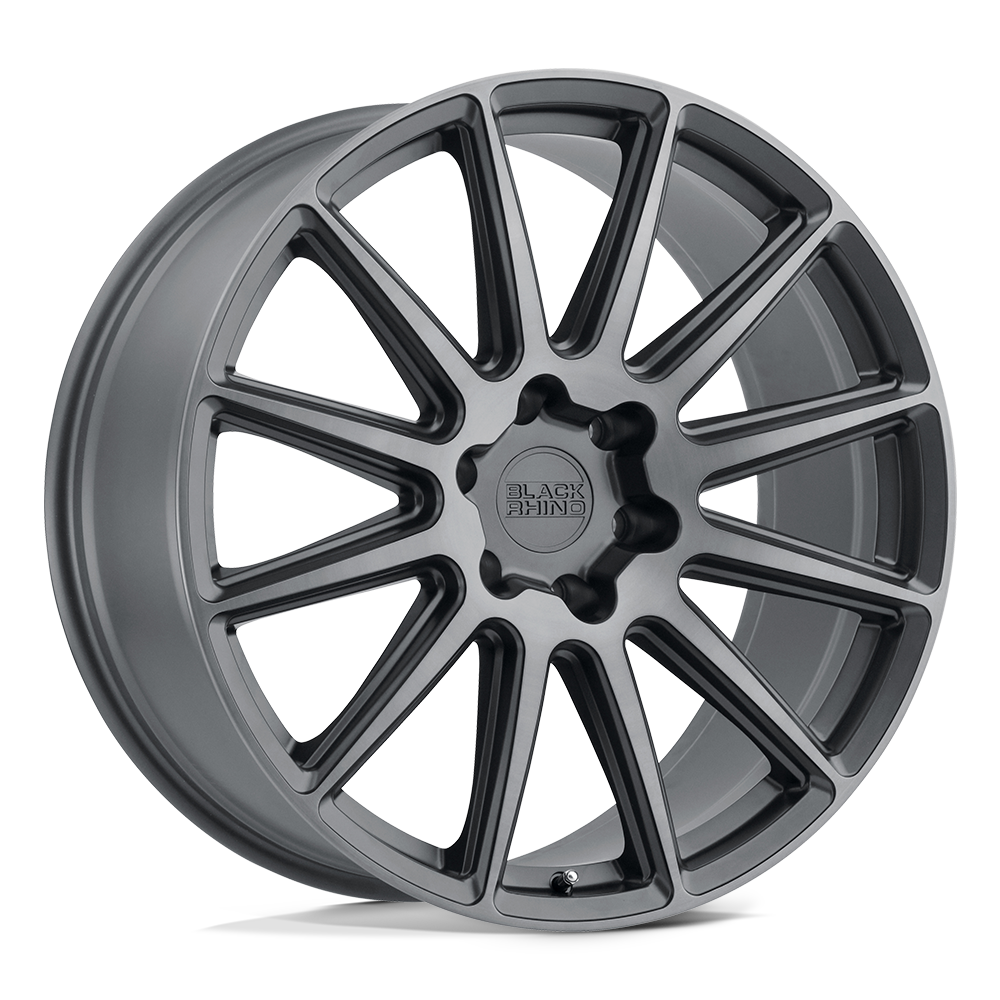 Black Rhino WAZA BRUSHED GUNMETAL 22X10 5x114.3 et30 76.1