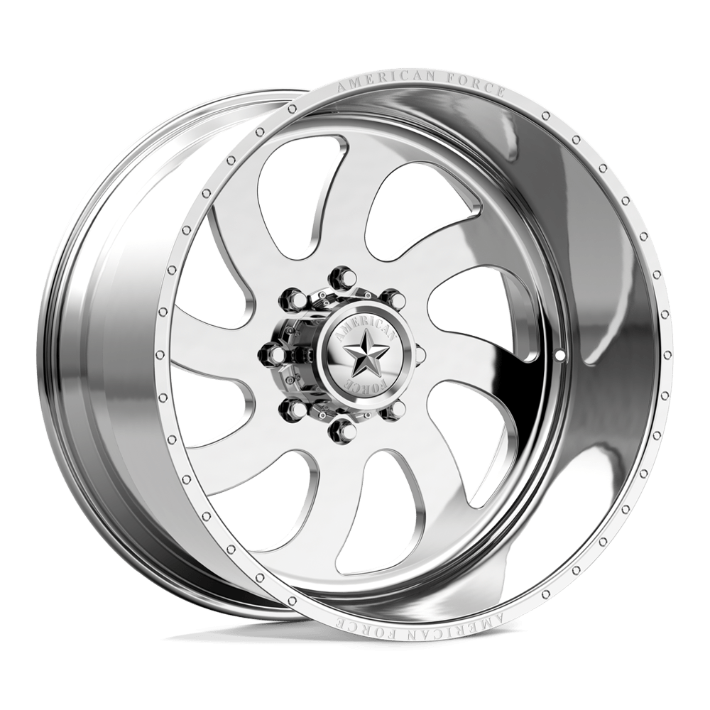 American Force AFW 76 BLADE SS POLISHED 20X10 5x127 et-18 71.5