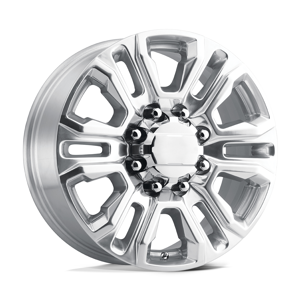 Performance Replicas PR207 POLISHED W/ CLEAR COAT 20X8.5 8x165.1 et15 125.1