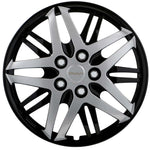 Dialyn Hubcaps Style 135 - 17" Silver/Black - Set Of 4
