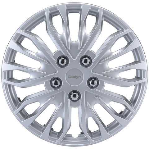 Dialyn Hubcaps Style 136 - 17" Silver - Set Of 4