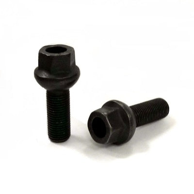 Acorn Black Bolt R14 Radius Seat-14x1.50mm-34mm Shank-19mm Hex-Premium