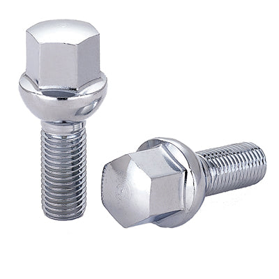 Acorn Chrome Bolt R12 Radius Seat-12x1.50mm-36mm Shank-17mm Hex-Premium