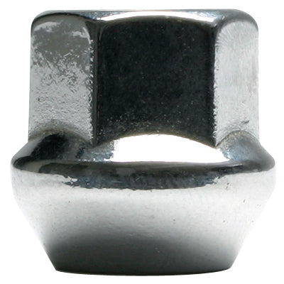 Acorn Chrome O/E Nut 1PC 60° Bulge-1/2" RH-17mm Hex