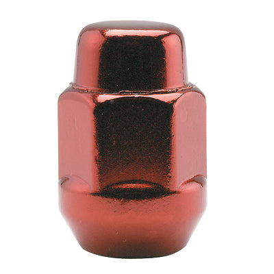 Acorn Red Nut 1PC 60° Bulge-12x1.50mm-19mm Hex