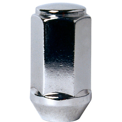 Acorn XL Chrome Nut 1PC 60° Bulge-12x1.75mm-21mm Hex