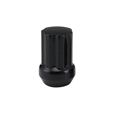 7 Spline Black Nut 1PC 60° Seat-14x2.00mm-21/22/24mm Hex