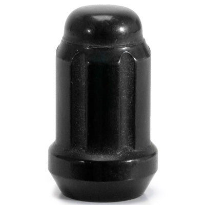 6 Spline Black Nut 2PC 60° Seat-1/2" RH-17/19/21mm Hex