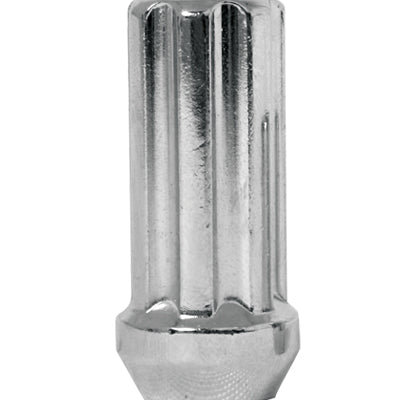 7 Spline Chrome Nut 1PC 60° Seat-9/16" RH-21/22/24mm Hex