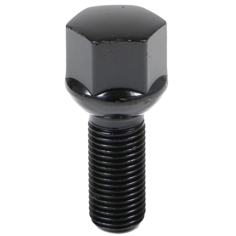 Acorn Black Bolt R13 Radius Seat-14x1.50mm-30mm Shank-21mm Hex