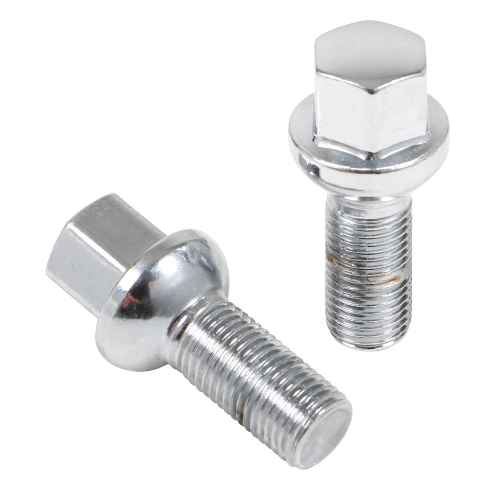 Acorn Chrome Bolt R14 Radius Seat-14x1.50mm-28mm Shank-17mm Hex