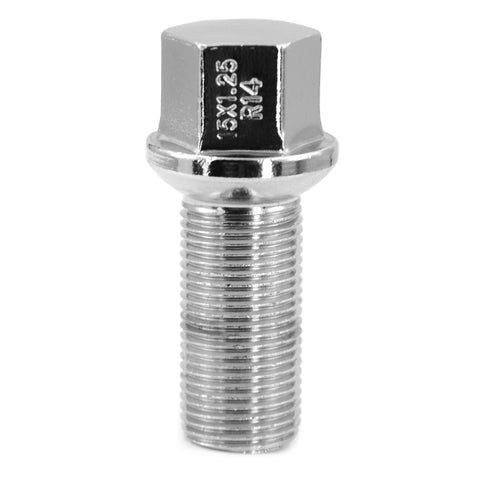 Acorn Chrome Bolt R14 Radius Seat-15x1.25mm-30mm Shank-17mm Hex