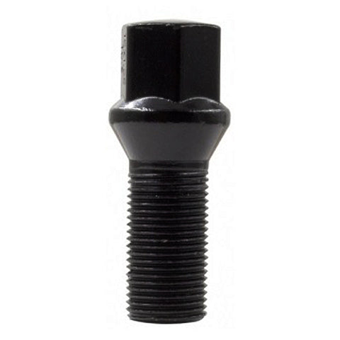 Acorn Black Bolt 60° Seat-15x1.25mm-28mm Shank-17mm Hex