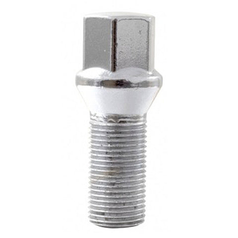 Acorn Chrome Bolt 60° Seat-15x1.25mm-28mm Shank-17mm Hex