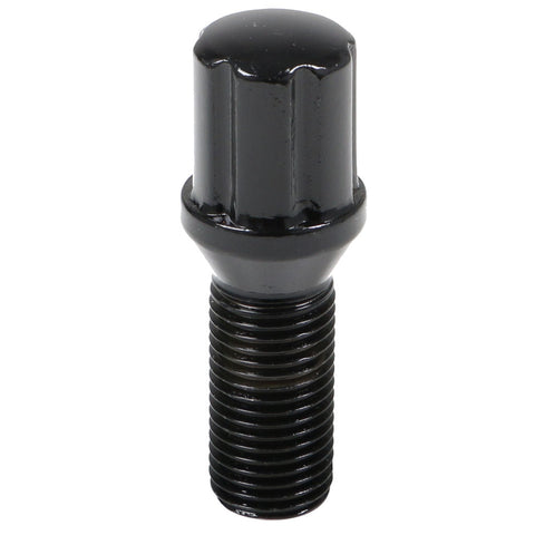 6 Spline Black Bolt 60° Seat-14x1.50mm-28mm Shank-19/21mm Hex