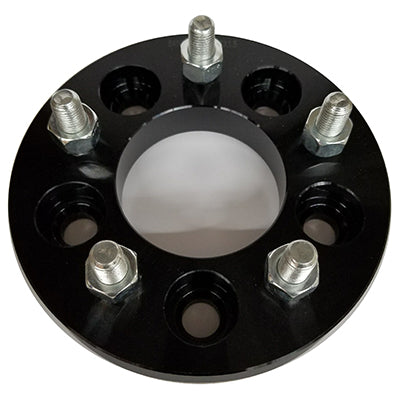 Billet Wheel Adapter-Black-5x114.3 to 5x114.3mm-Bore 74.0mm-Thickness 25mm (1.00'')-12x1.50mm