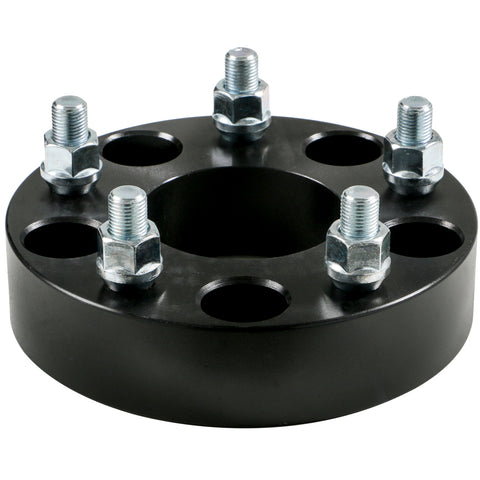Billet Wheel Adapter-Black-5x127 to 5x127mm-Bore 71.5mm-Thickness 38mm (1.50'')-1/2'' RH