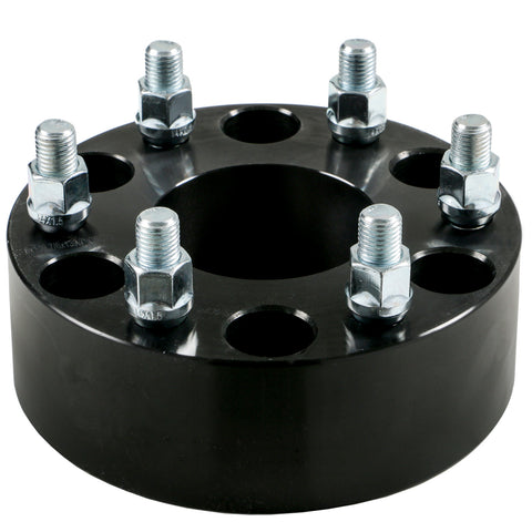 Billet Wheel Adapter-Black-6x139.7 to 6x139.7mm-Bore 78.0mm-Thickness 51mm (2.00'')-14x1.50mm