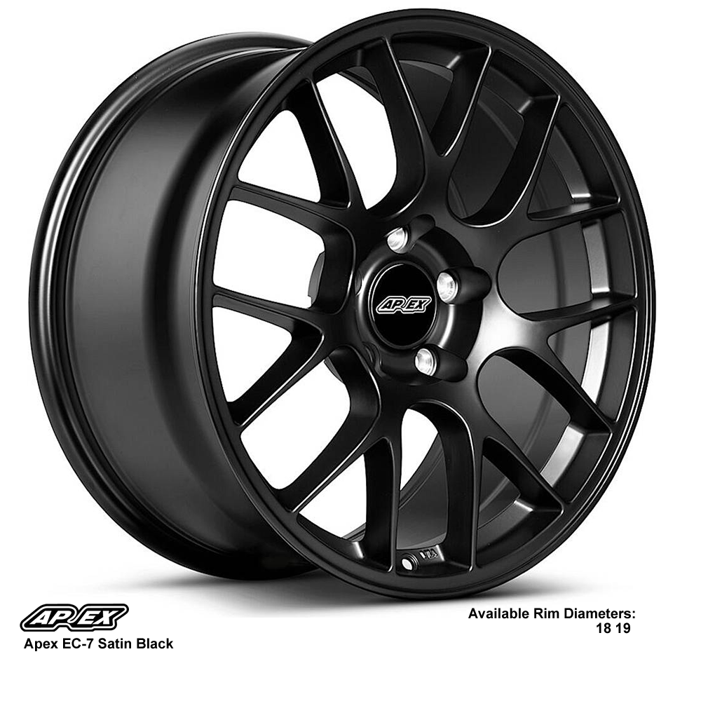 Apex EC-7 SATIN BLACK