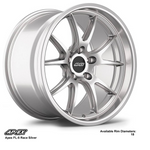 APEX FL-5 RACE SILVER 18X10.0 5X120 et25 CB72.56