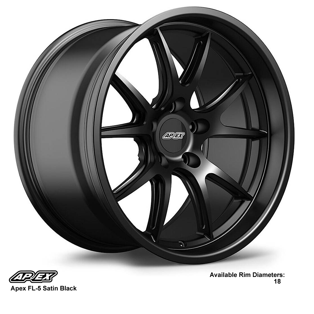 Apex FL-5 SATIN BLACK