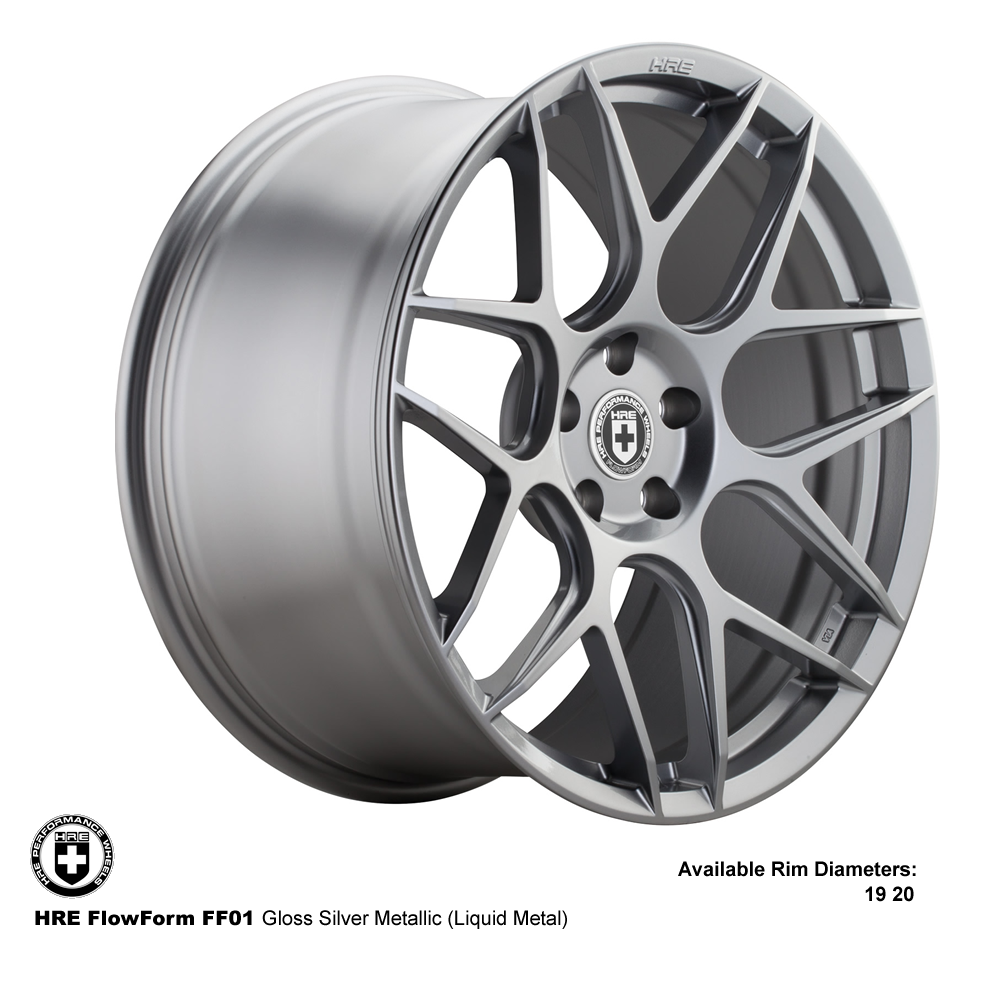 HRE FF01 LIQUID SILVER