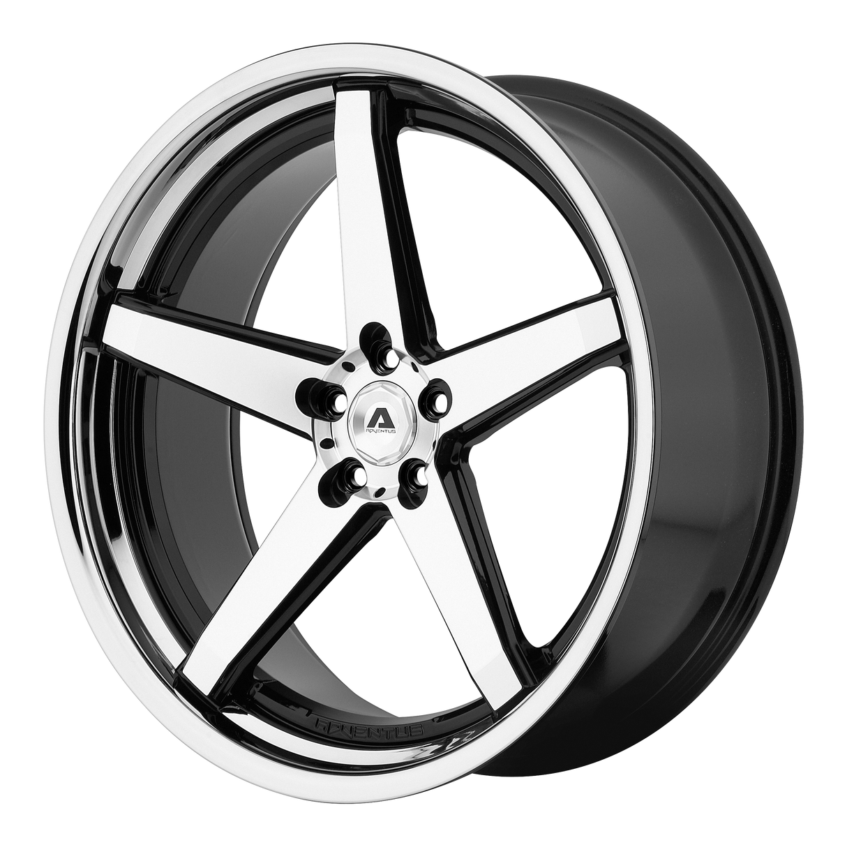 Adventus AVS-2 GLOSS BLACK MACHINED W/ SS LIP