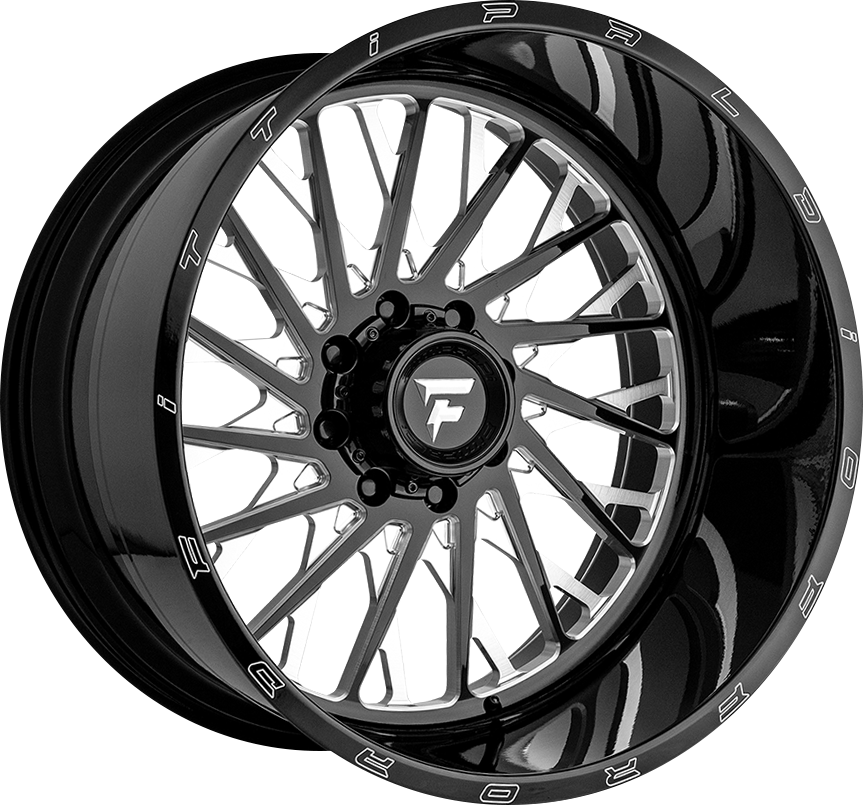 Fittipaldi Offroad FA08 Gloss Black Milled