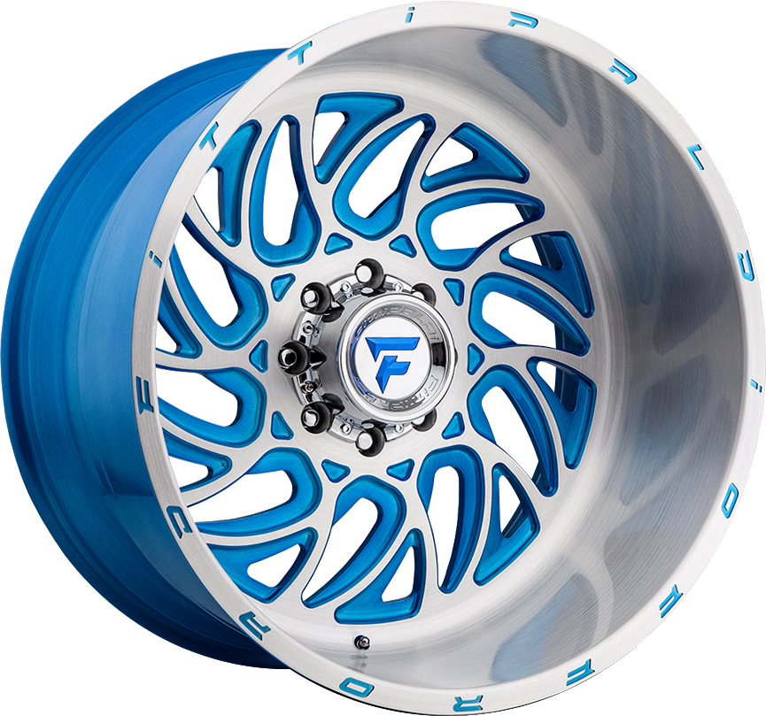Fittipaldi Offroad FTF09 Brushed w/ Blue Accents