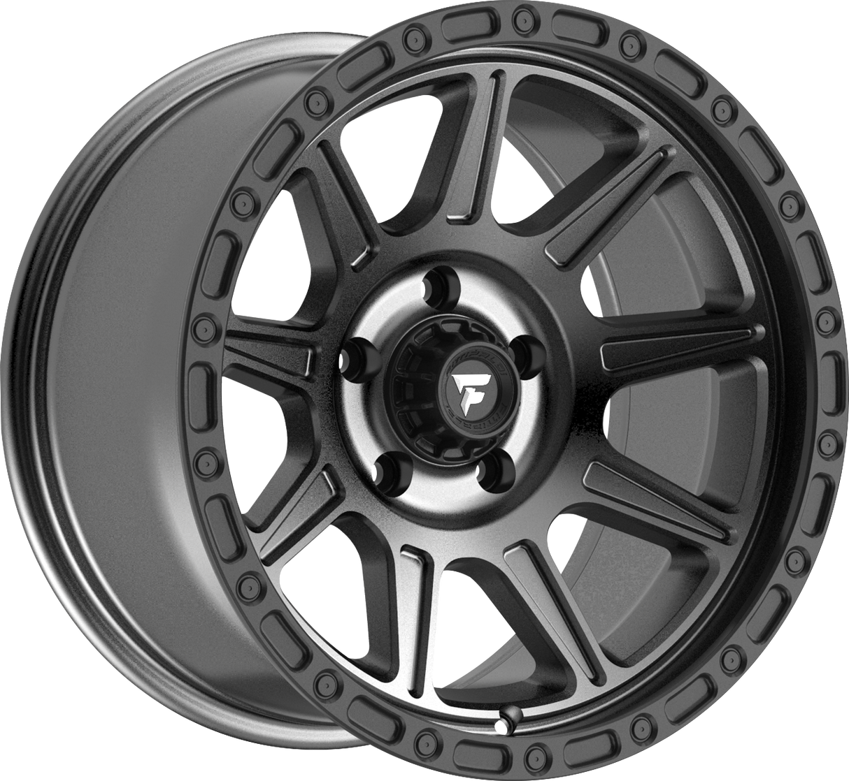 Fittipaldi Offroad FT104 Satin Anthracite w/ Satin Black Lip
