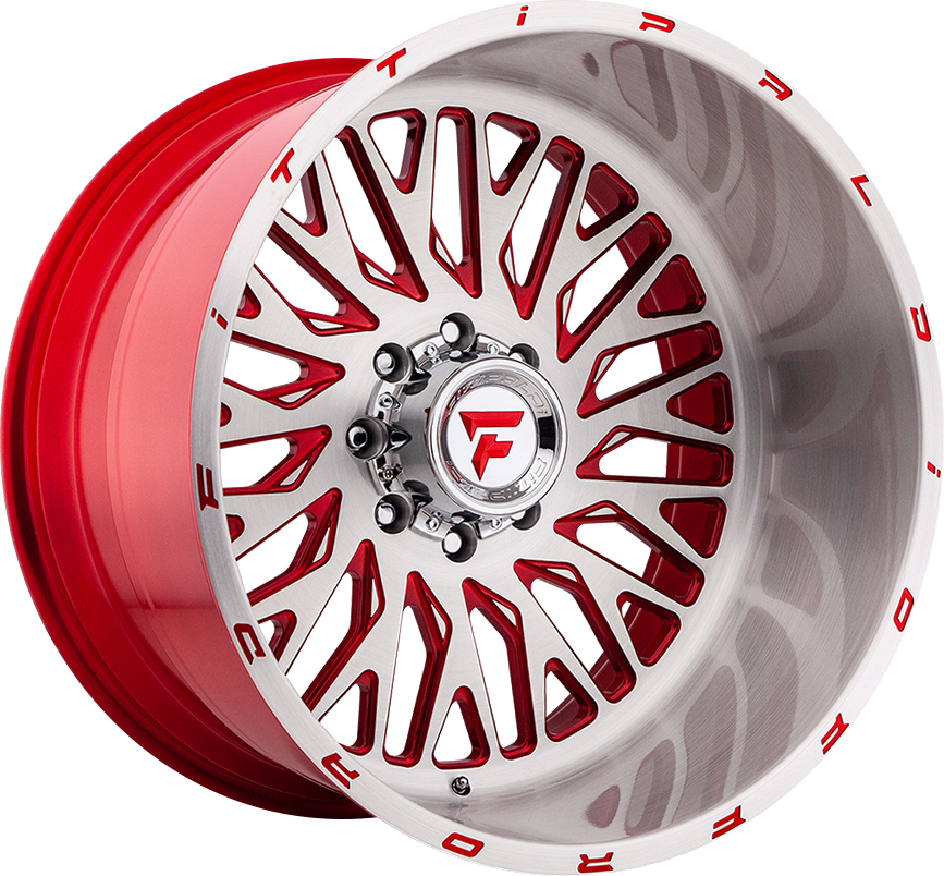 Fittipaldi Offroad FA07 Gloss Red w/ Machined Face and Spokes